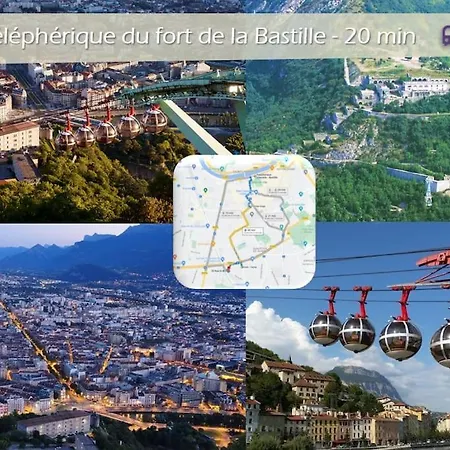 L'olivier - T2 Moderne Et Chaleureux - Garage Gratuit & Tram *